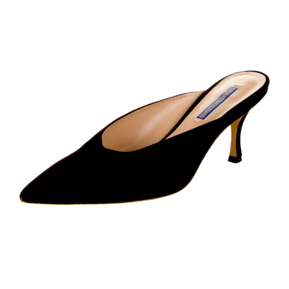 Stuart Weitzman Suede Mules